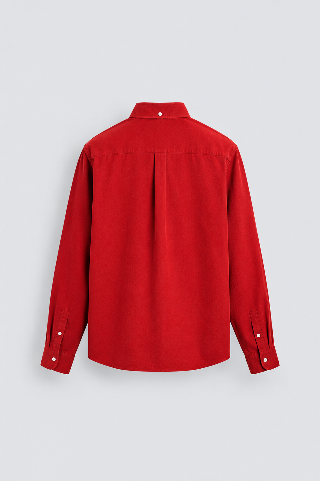 Red Linen Shirt for men - Image 3